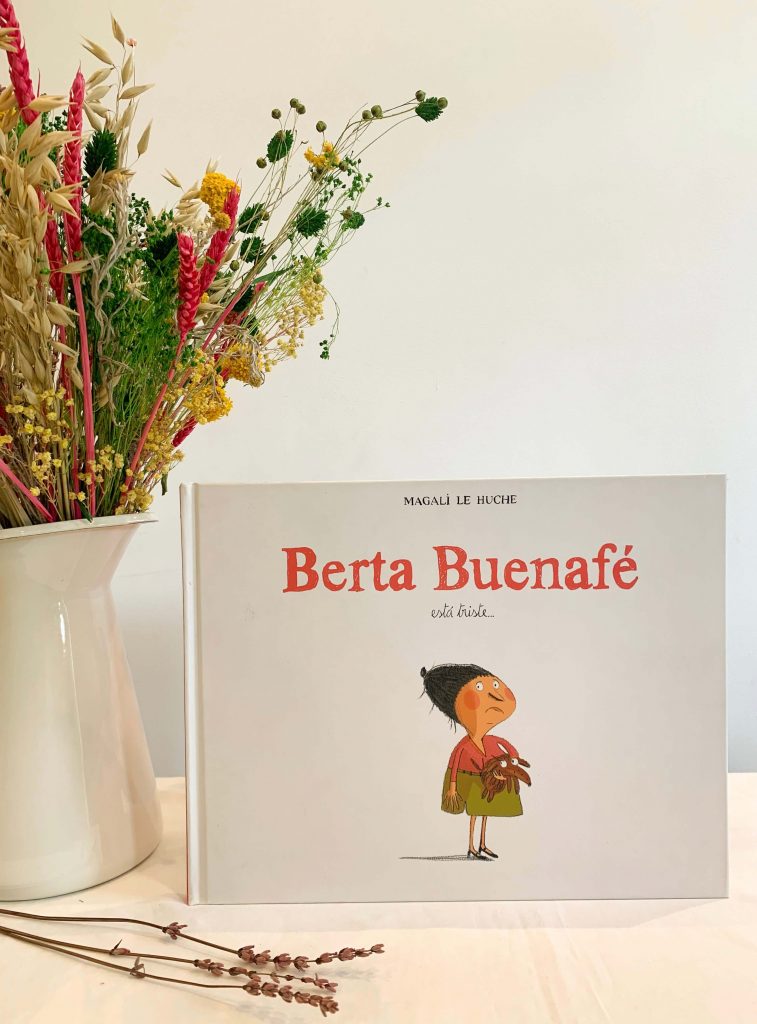 portada del libro en el que aparece el personaje de Berta Buenafé